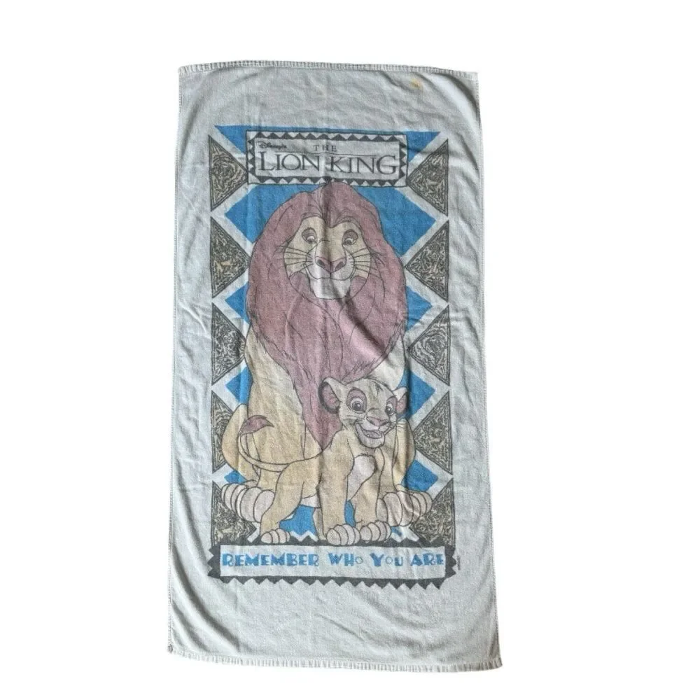 Franco Disney Lion King vintage 90s towel
